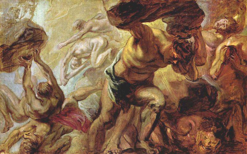La chute des Titans, par Rubens