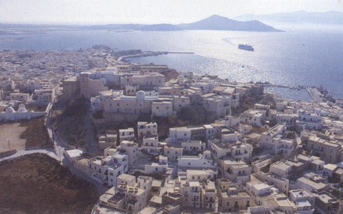 Hora, le chef lieu de Naxos